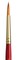 Princeton Series 4050 Heritage Synthetic Sable Brush-Short Handle Round Size 6